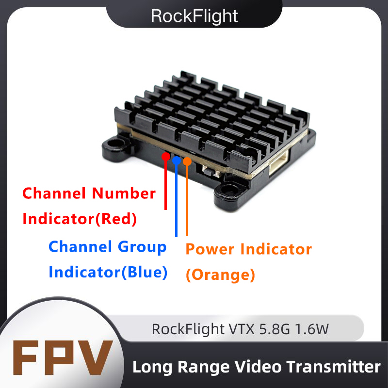 RockFlight TX663 VTX 5.8G 48CH - Drone Racing Receiver บทวิจารณ์และราคา