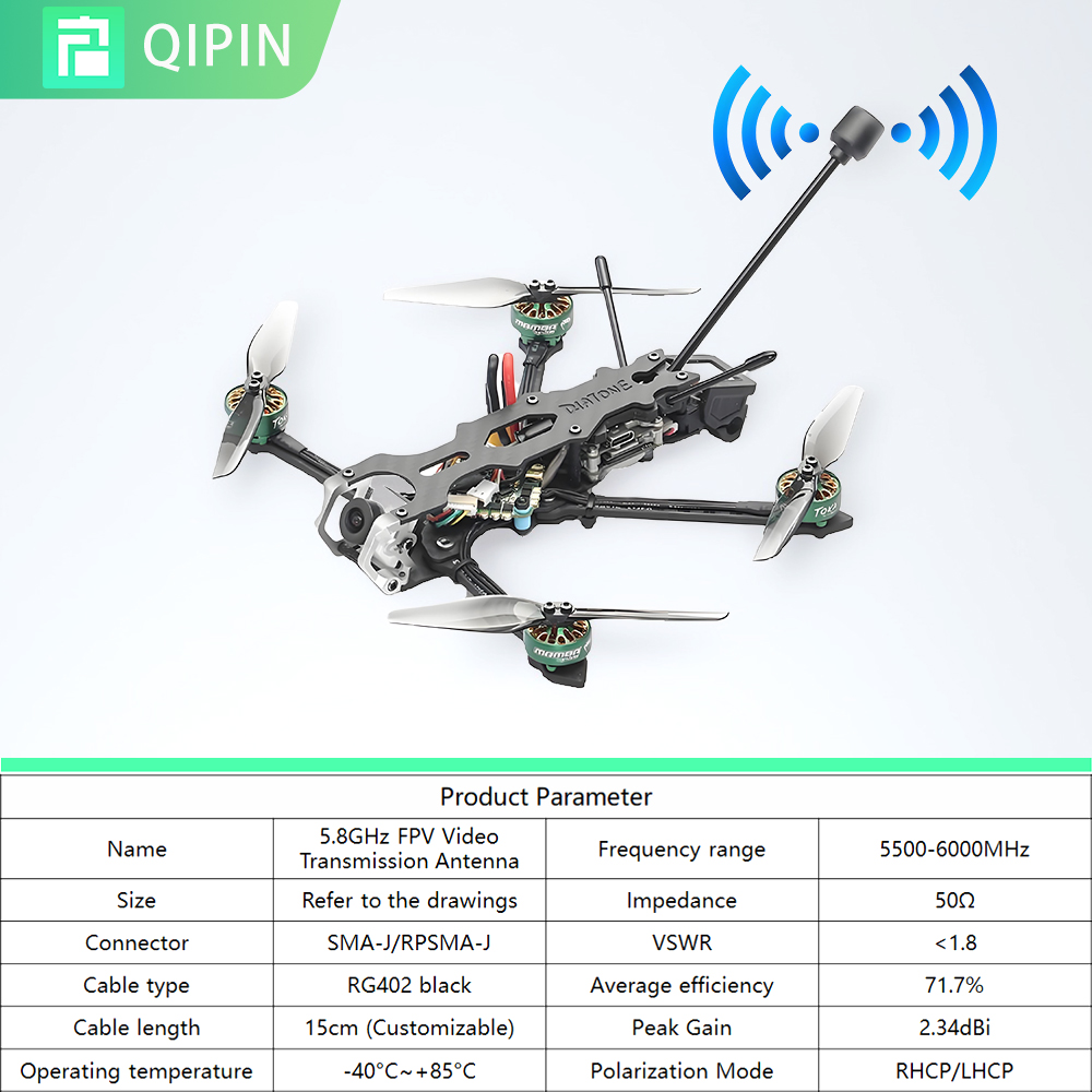 1PCS RHCP/LHCP เสาอากาศรับส่งส - Drone Racing Transmitter บทวิจารณ์และราคา