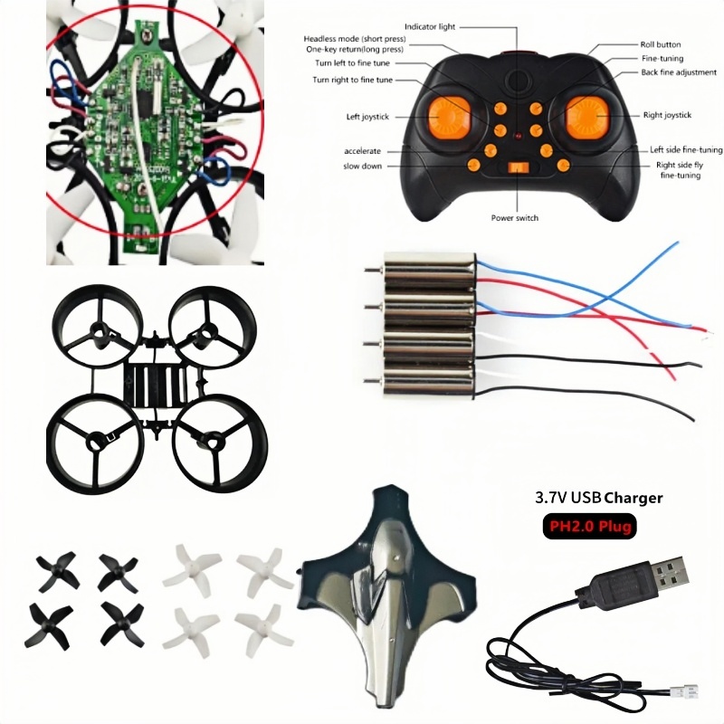 ชุดโดรน DIY ครบชุด 2.4G 6Axis  - Eachine Drone E010 บทวิจารณ์และราคา