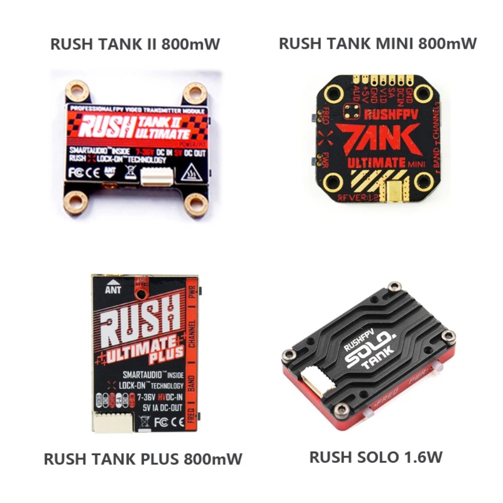 RUSH TANK Ultimate II/Mini/PLU - Drone Racing Frame บทวิจารณ์และราคา